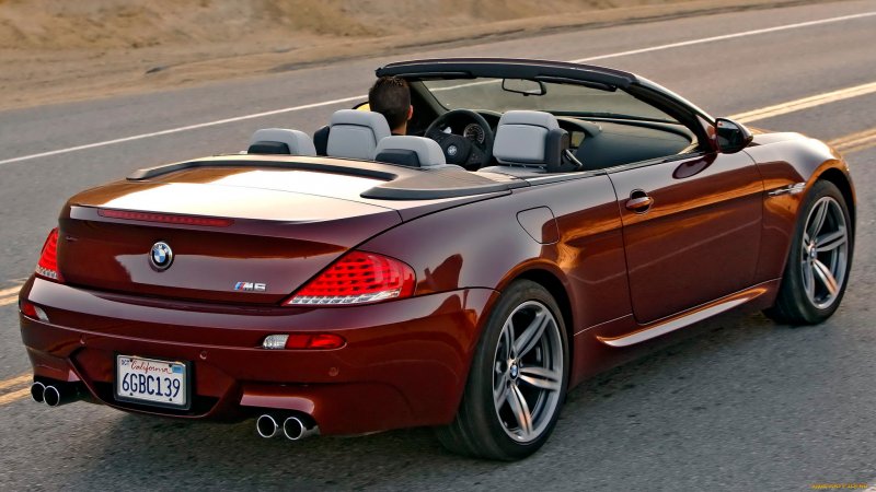 BMW m6 кабриолет