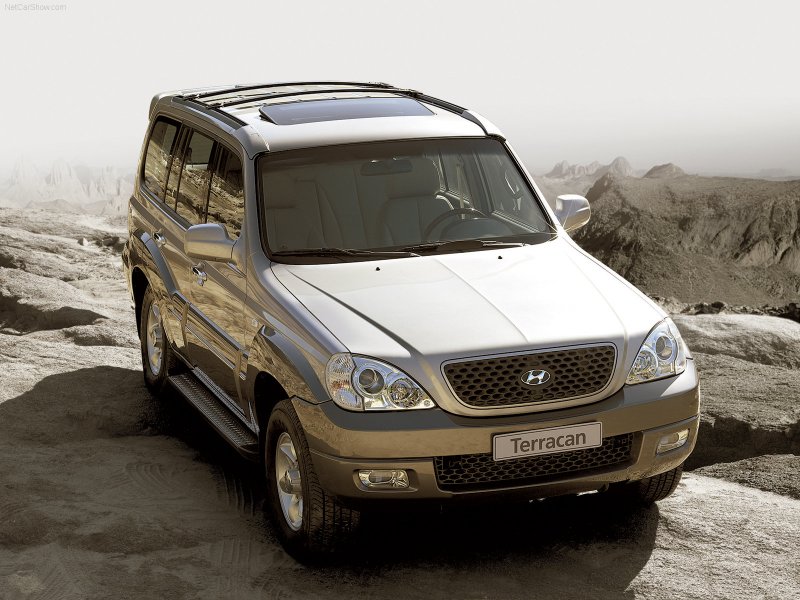 Hyundai Terracan черный