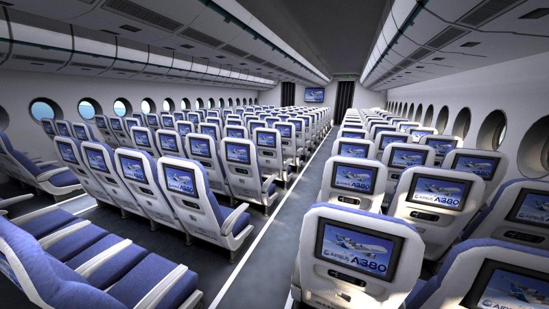 Аэробус а350-1000 салон