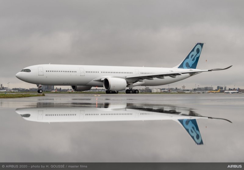 Airbus a350 кабина