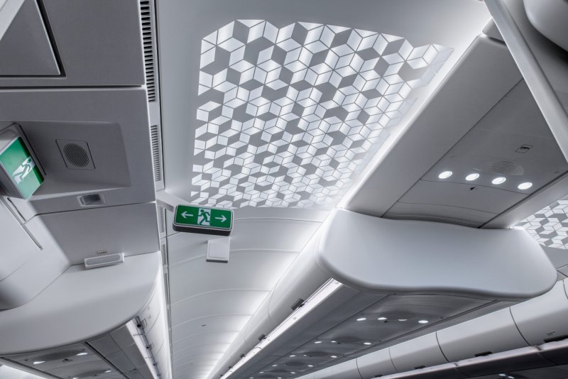 Салон самолета Airbus a320neo