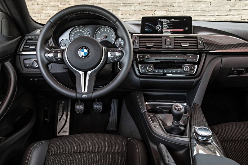 BMW m4 салон