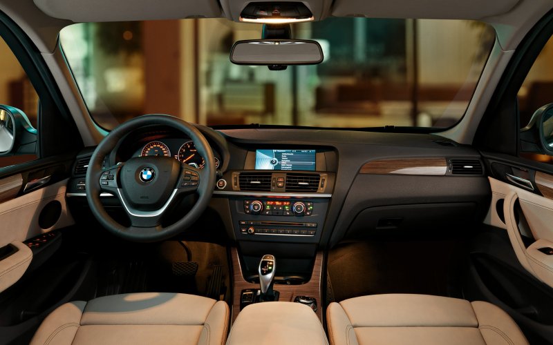 BMW x3 f25 Рестайлинг салон