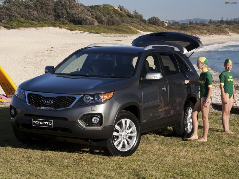 Машина Kia Sorento XM uttrteete