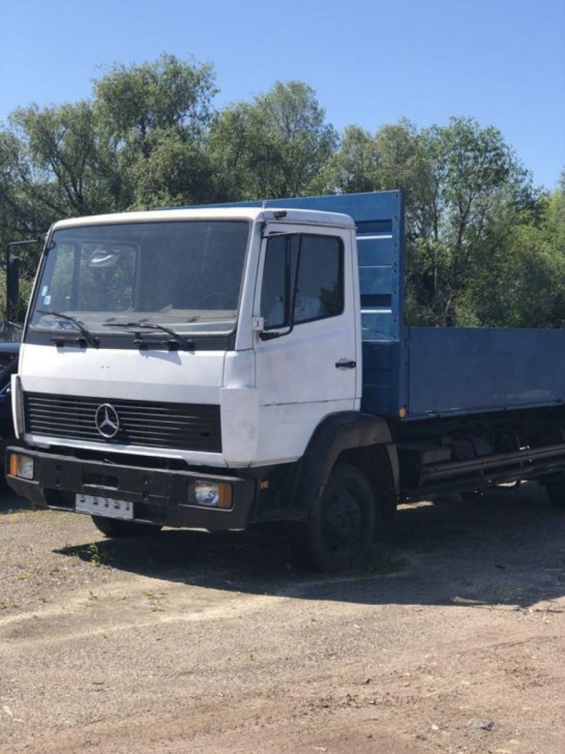 Мерседес 814 буксировка