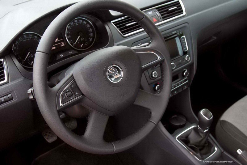 Skoda Rapid 2016 салон