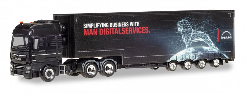 Модель грузовика man TGX XXL euro6c d38 6x4 размер