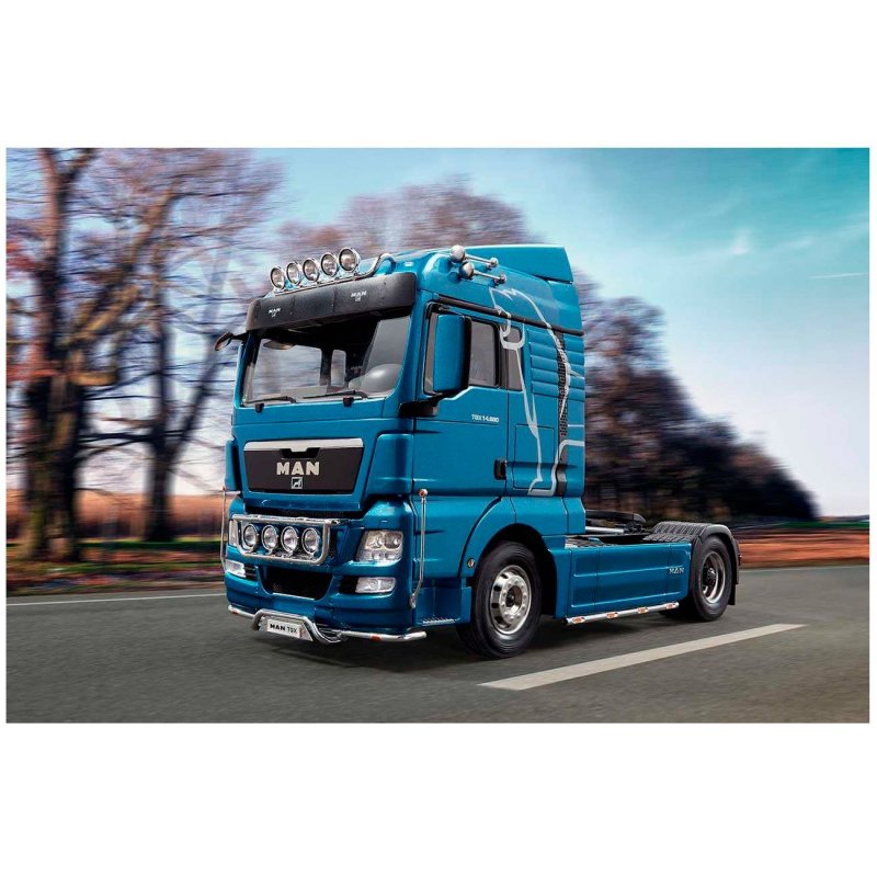 Сборная модель man TGX XLX