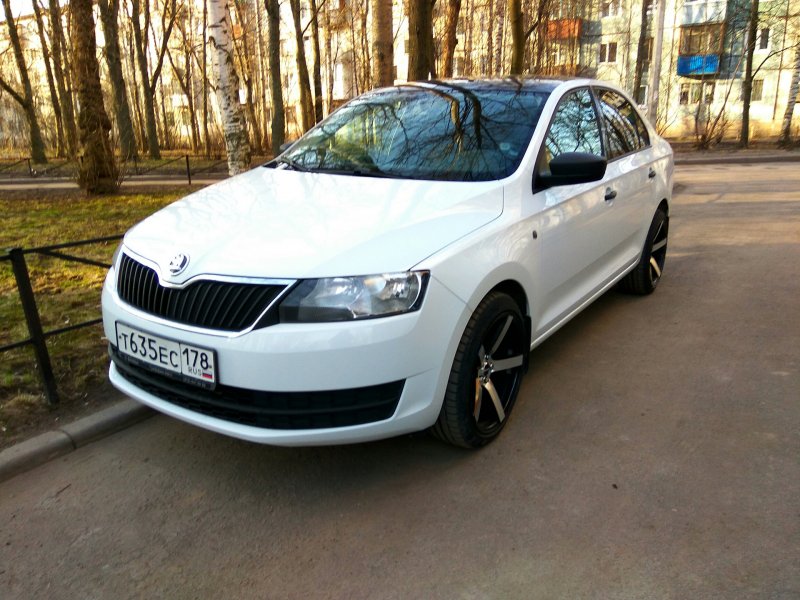 Skoda Rapid обвес