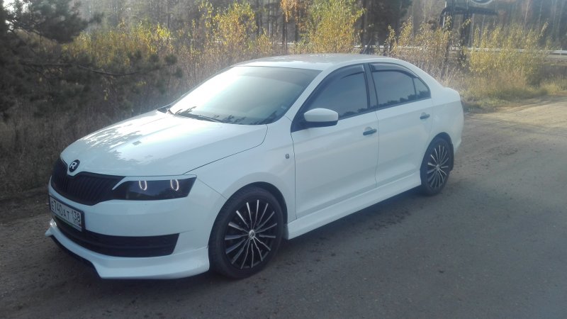Skoda Rapid обвес