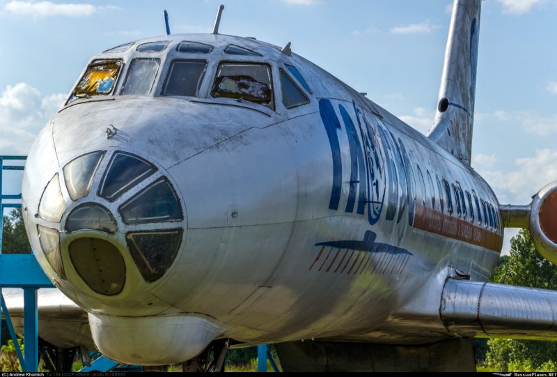 Самолёт с серийным номером 65 816. Ту-134