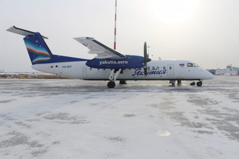 Dash q300 Якутия