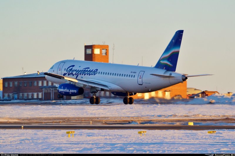 Ssj100 авиакомпания Якутия