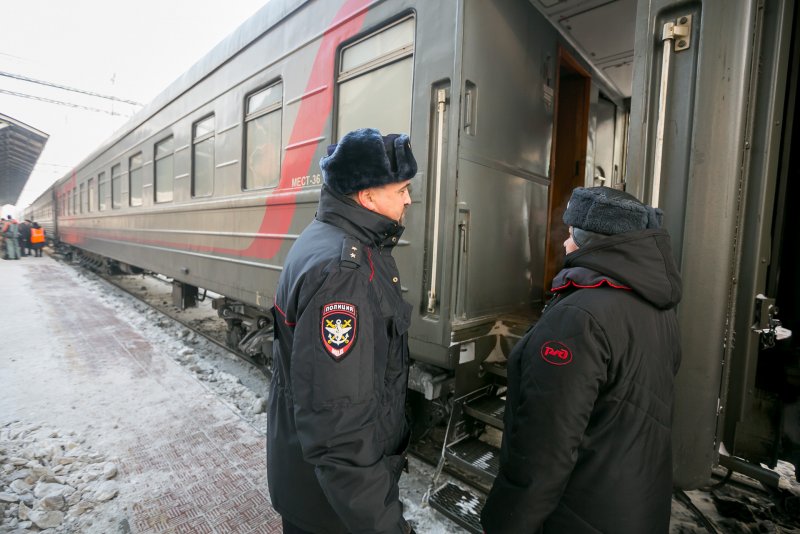 Транспортная полиция поезд