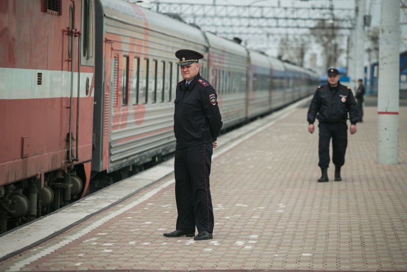 Полиция на вокзале