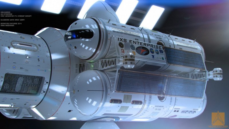 Варп двигатель корабль IXS Enterprise
