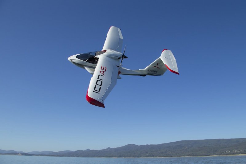 Самолет амфибия icon a5