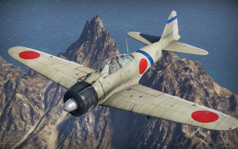 Самолет a6m2 Zero