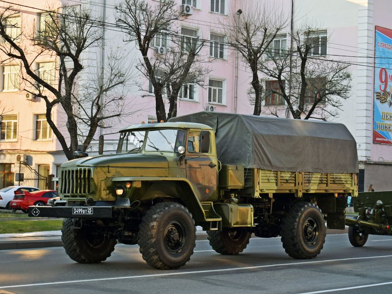 Урал 43206 военный