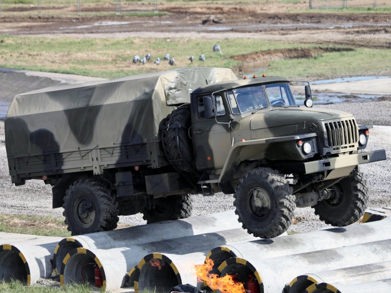 Урал 43206 военный