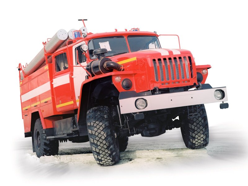 Пожарная машина Урал 43206