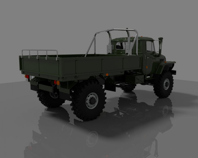 Урал 4х4 сдвоенная кабина