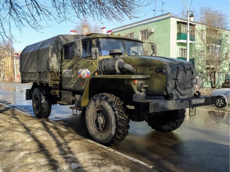 Урал двухосный 43206
