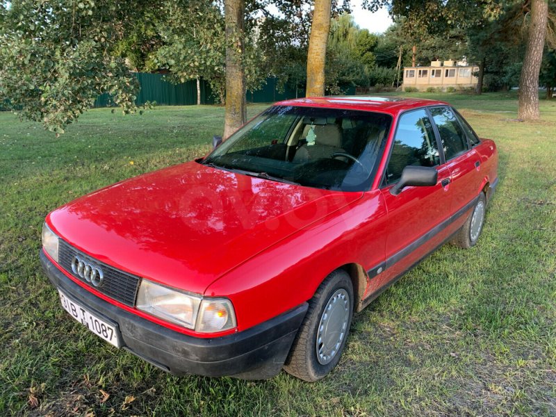 Ауди 80 бордо