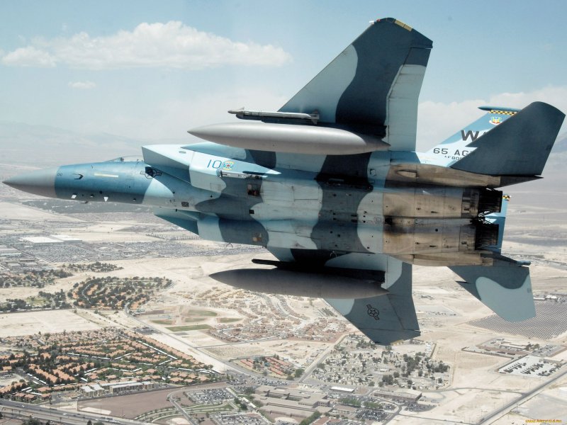 Самолет ВВС США F-15