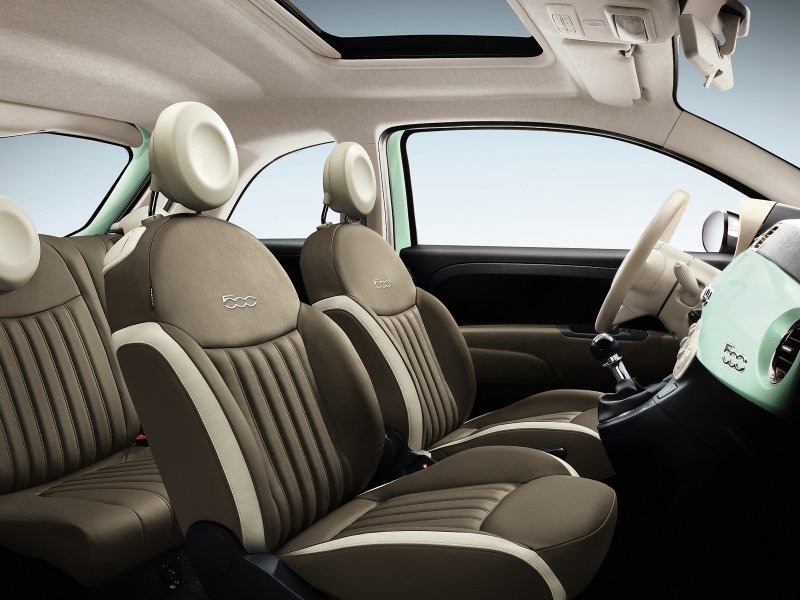 Fiat 500 2014 салон