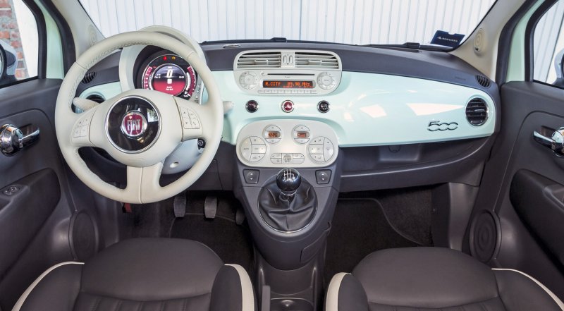 Fiat 500 2007 Interior