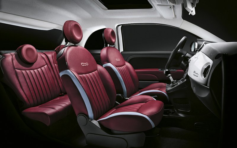 Fiat 500 интерьер