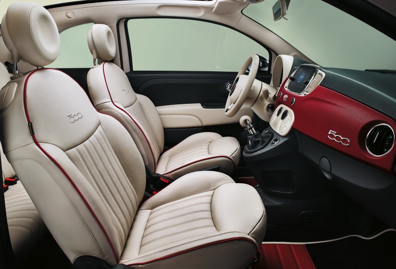 Fiat 500 2017 салон