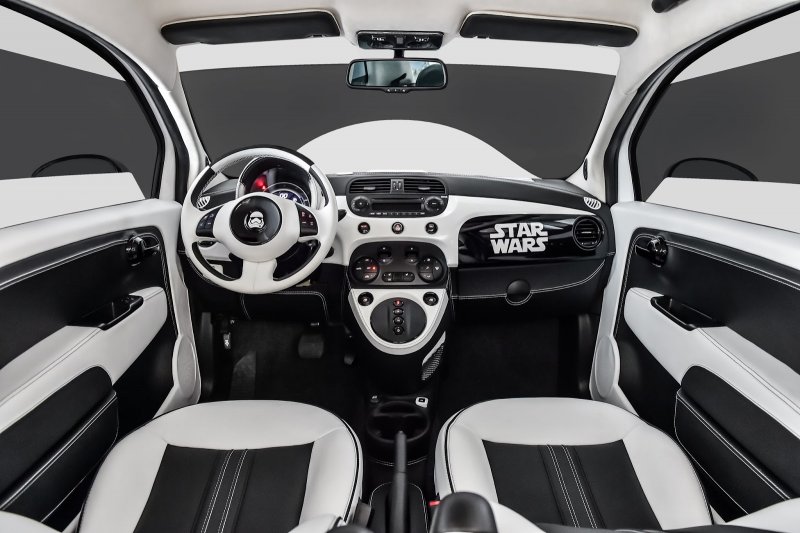 Fiat 500 II салон