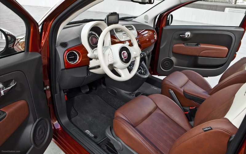 Fiat 500e Interior