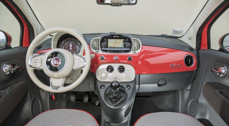 Fiat 500 1957 салон
