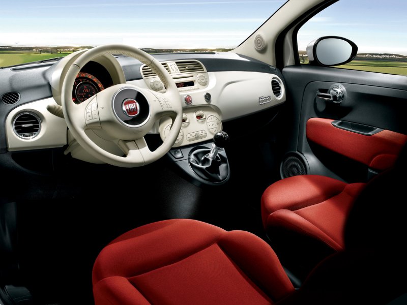 Fiat 500 салон