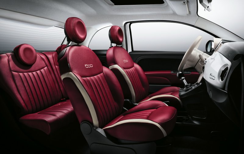 Fiat 500 2016 салон