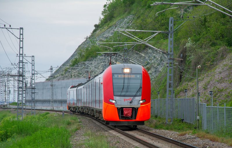 Электричка Адлер