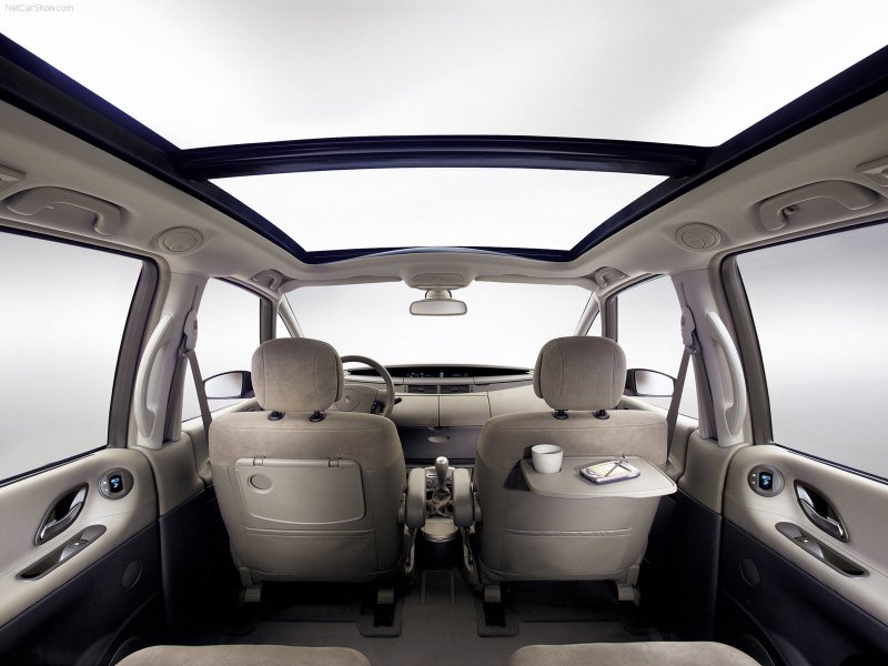 Renault Grand Scenic 4 багажник