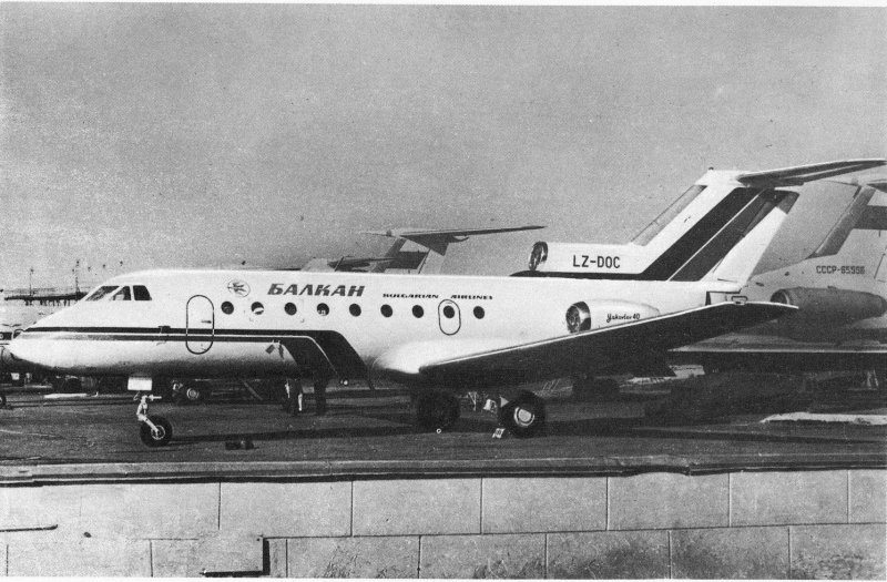 Самолет як 42 Аэрофлот