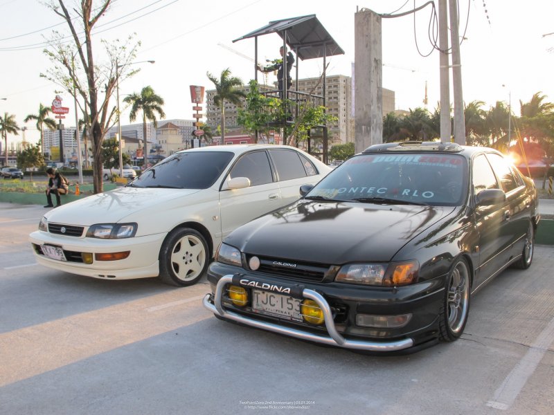 Toyota Carina st190 stance