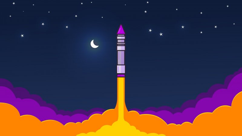 Ракета Минимализм