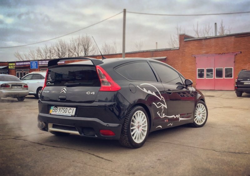 Citroen c4 VTS обвес