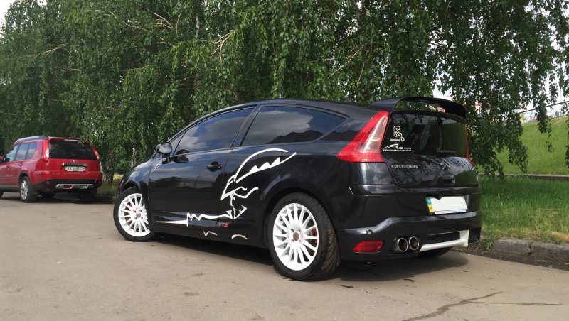 Citroen c4 VTS обвес