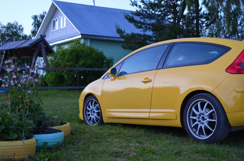 Citroen c4 VTS подвеска