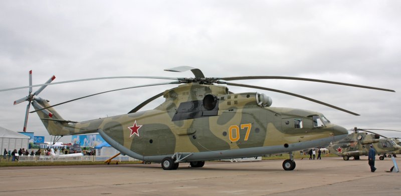 Вертолёт корова ми8
