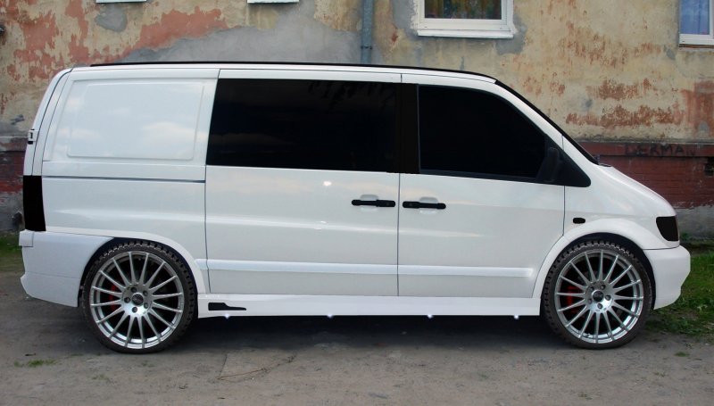 Mercedes Vito 638 кузов обвесы AMG
