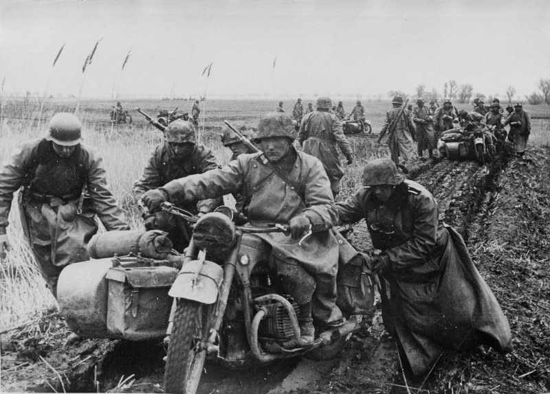 Немецкий мотоцикл 1941