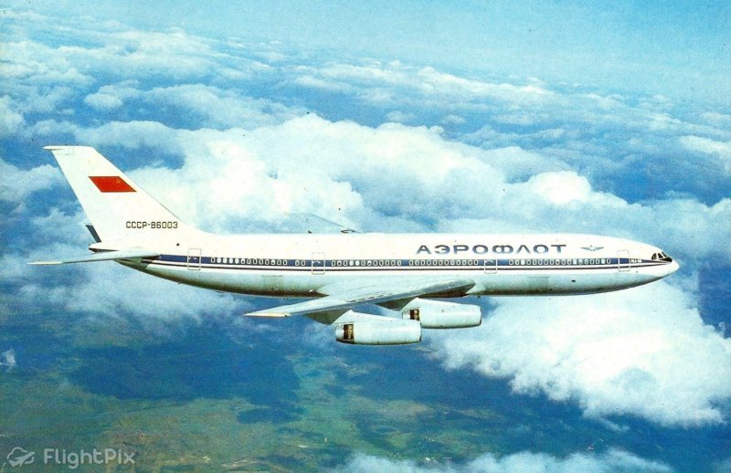 Самолет Аэрофлот ил 86